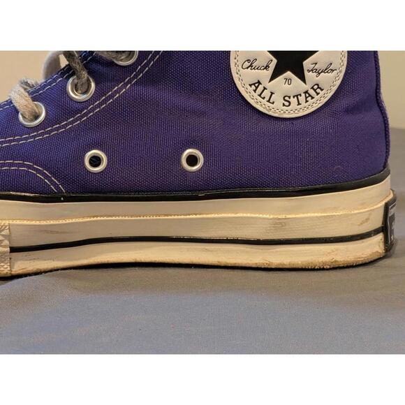 Converse Chuck Taylor All Star Purple High Top Sneakers - Picture 6 of 8